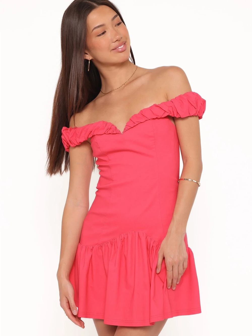 NWT Petal + Pup Lily Mini Dress | Berry Pink | US Medium